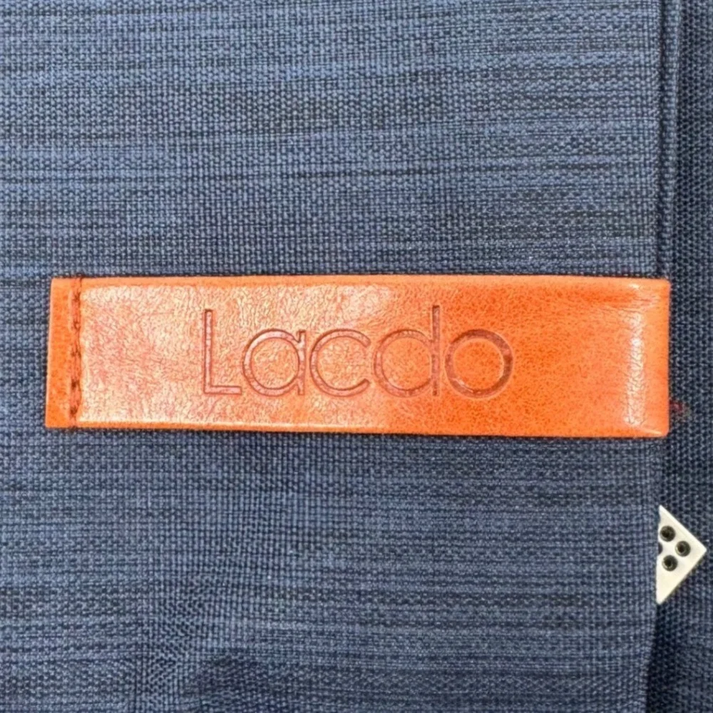 Lacdo Navy Blue Laptop Sleeve Case Padded‎ Pouch Bag for Notebook Computer